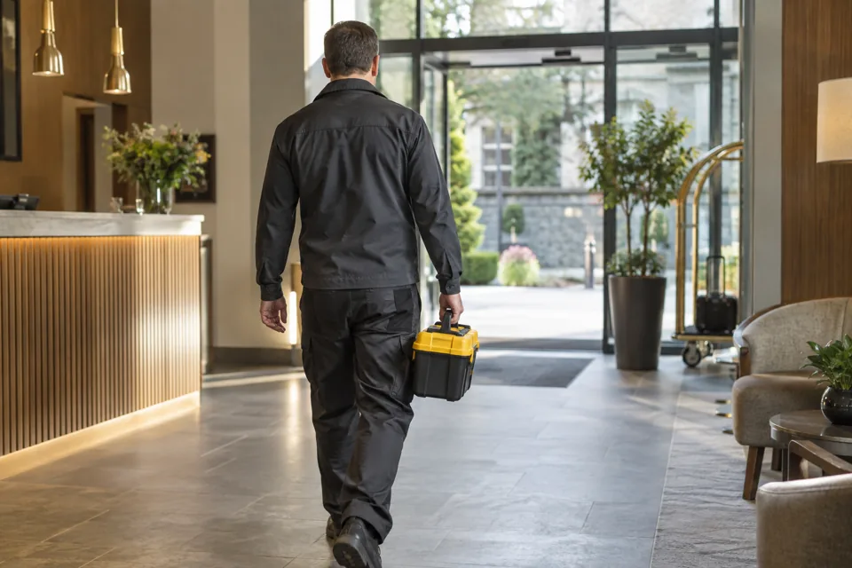 Illustration of ongoing commercial property care