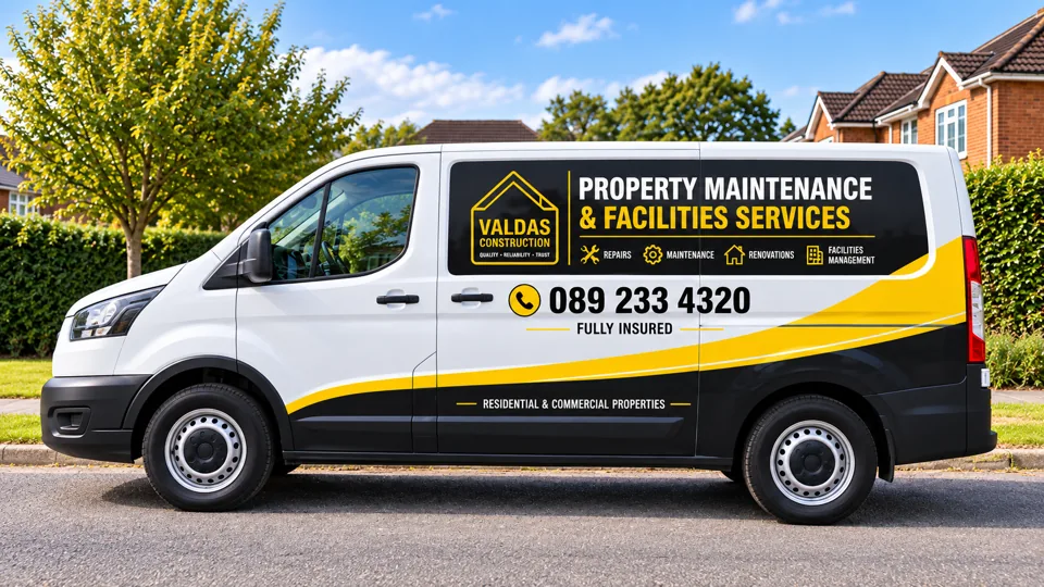 Property Maintenance Waterford van, shown in full